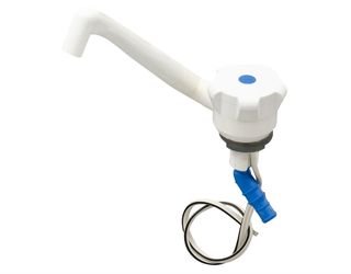 COMET cold water tap NOVO SUPER, white, for caravans and RV's